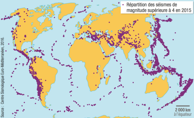 Quelle est l origine des s ismes et  des ruptions 